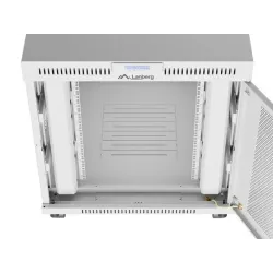 Szafa instalacyjna Rack stojąca 19" 15U 800x1000 Drzwi Perforowane szara