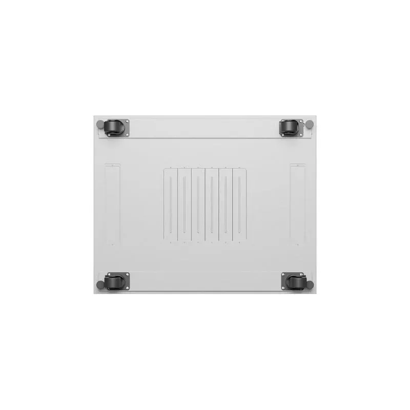 Szafa instalacyjna Rack stojąca 19" 27U 800x1000 Drzwi Perforowane szara