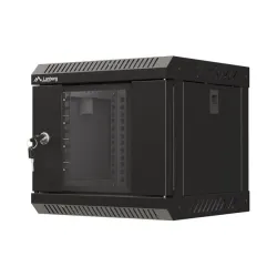 Szafa instacyjna Rack Lanberg Wisząca 10" 4U 300x300 Drzwi Przeszkolone