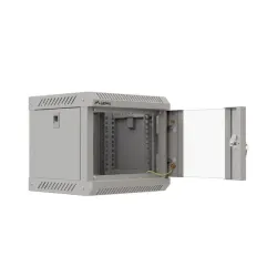 Szafa instacyjna Rack Lanberg Wisząca 10" 4U 300x300 Drzwi Przeszkolone