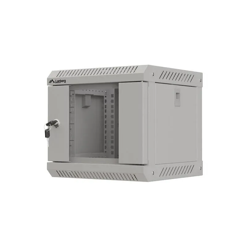 Szafa instacyjna Rack Lanberg Wisząca 10" 4U 300x300 Drzwi Przeszkolone