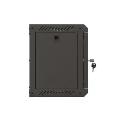 Szafa instalacyjna Rack Lanberg Wisząca 10" 6U 300x300 Drzwi przeszklone