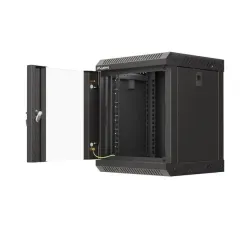 Szafa instalacyjna Rack Lanberg Wisząca 10" 6U 300x300 Drzwi przeszklone