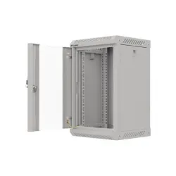 Szafa instalacyjna Rack Lanberg Wisząca 10" 9U 300x300 Drzwi Przeszklone