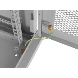 Szafa instalacyjna Lanberg rack wisząca 19" 4U 600x450 drzwi perforowane