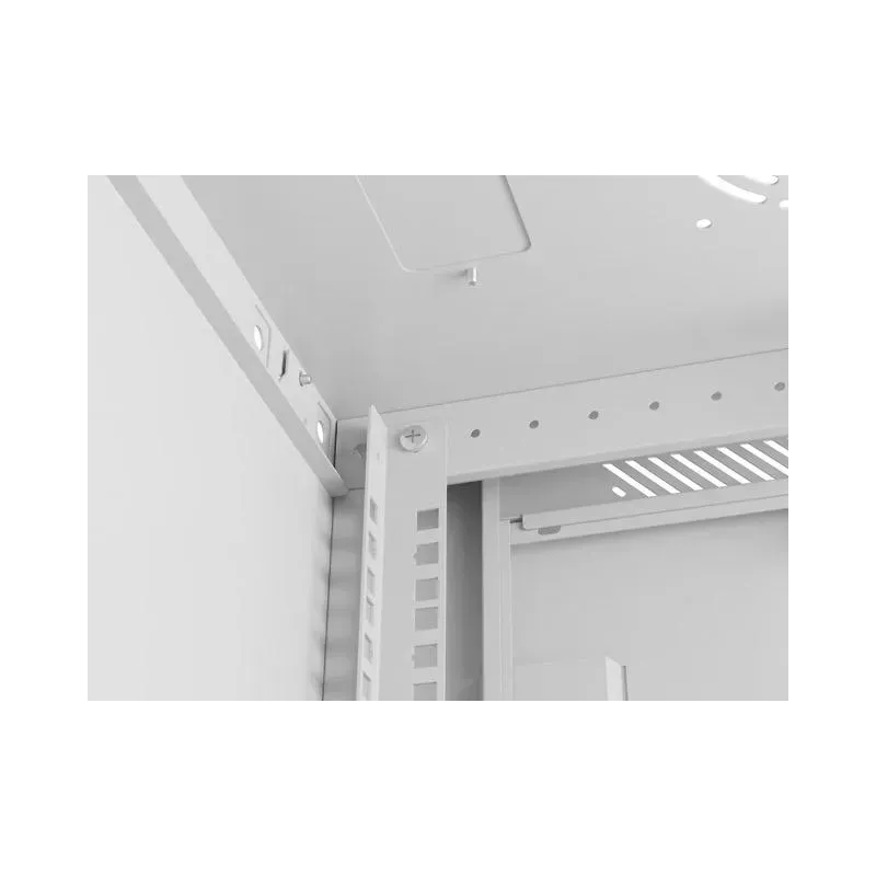 Szafa instalacyjna Lanberg rack wisząca 19" 4U 600x450 drzwi perforowane