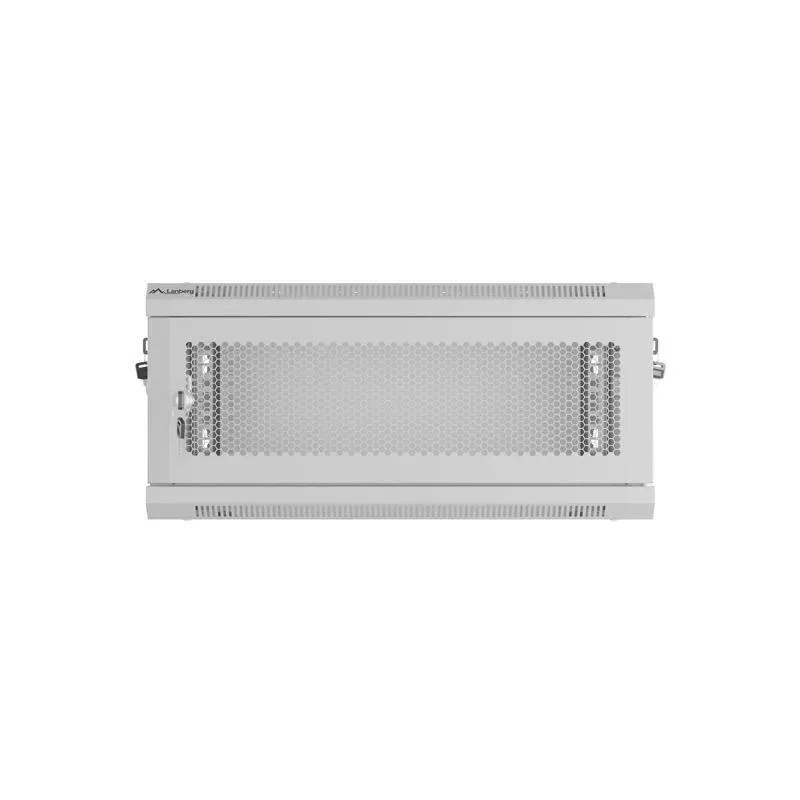 Szafa instalacyjna Lanberg rack wisząca 19" 4U 600x450 drzwi perforowane