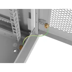 Szafa instalacyjna Lanberg rack wisząca 19" 6U 600x450 drzwi perforowane