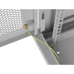 Szafa instalacyjna Lanberg rack wisząca 19" 6U 600x450 drzwi perforowane