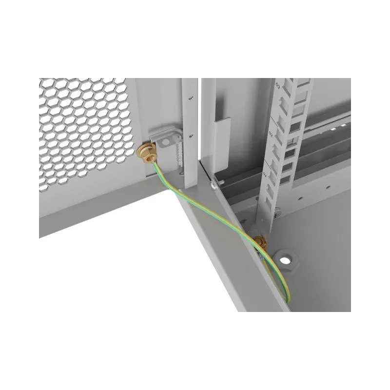 Szafa instalacyjna Lanberg rack wisząca 19" 6U 600x450 drzwi perforowane