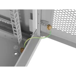 Szafa instalacyjna Lanberg rack wisząca 19" 9U 600x450 drzwi perforowane