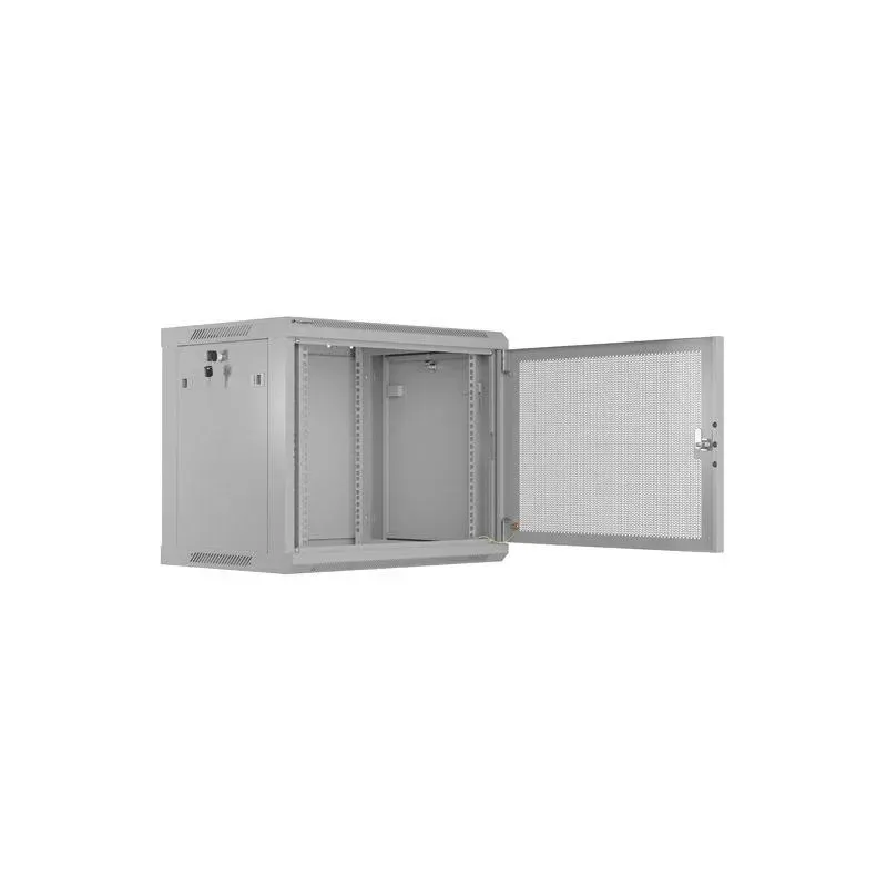 Szafa instalacyjna Lanberg rack wisząca 19" 9U 600x450 drzwi perforowane