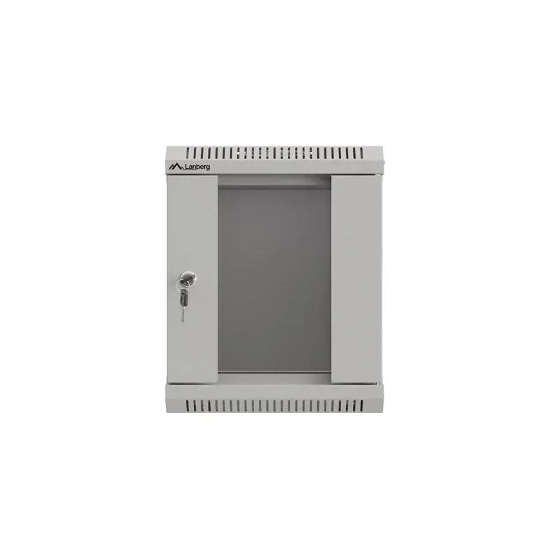 Szafa instalacyjna Rack Lanberg Wisząca 10" 6U 300x300 Drzwi przeszklone