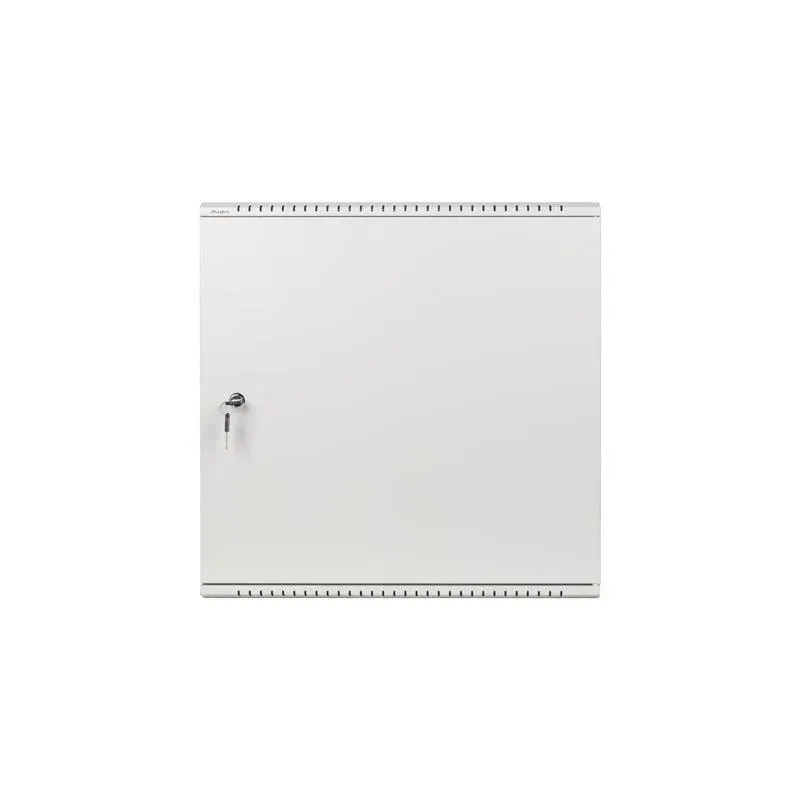 Szafa instalacyjna Rack Wisząca 19" 6U+3U 540x200 Niskoprofilowa Szara