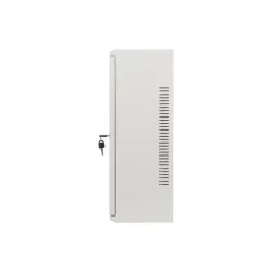 Szafa instalacyjna Rack Wisząca 19" 6U+3U 540x200 Niskoprofilowa Szara