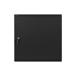 Szafa instalacyjna Rack Wisząca 19" 6U+3U 540x200 Niskoprofilowa Czarna