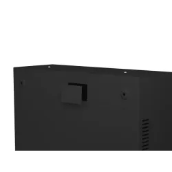 Szafa instalacyjna Rack Wisząca 19" 6U+3U 540x200 Niskoprofilowa Czarna