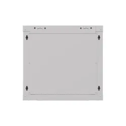Szafa instalacyjna Rack wisząca 19" 9U 540x350 szara Drzwi przeszklone