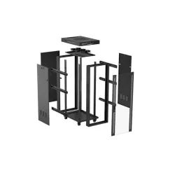 Szafa instalacyjna Rack Lanberg stojąca 19" 32U 600x1000 | PartsPC.pl