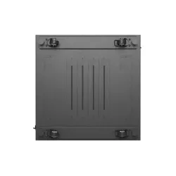 Szafa inastalacyjna rack Lanberg 19" 15U 600x600 czarna drzwi perforowane