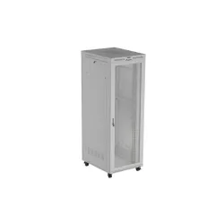 Szafa instalacyjna Rack stojąca 19" 47U 800x1000 Drzwi Perforowane szara