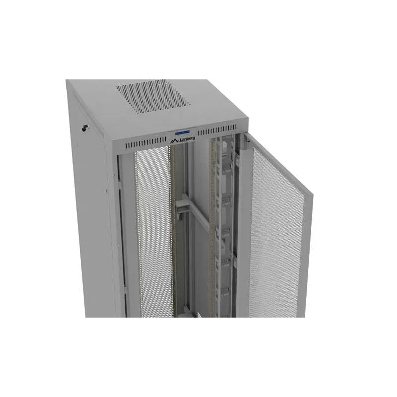 Szafa instalacyjna Rack stojąca 19" 47U 800x1000 Drzwi Perforowane szara