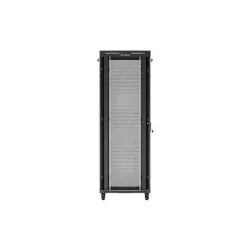 Szafa instalacyjna Rack stojąca 19" 47U 800x1200 czarna drzwi perforowane