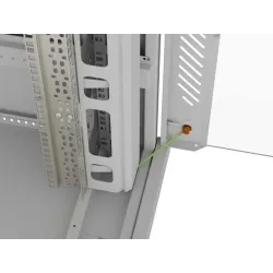 Szafa instalacyjna Rack stojąca 19" 47U 800x1000 szara Lanberg (flat pack)