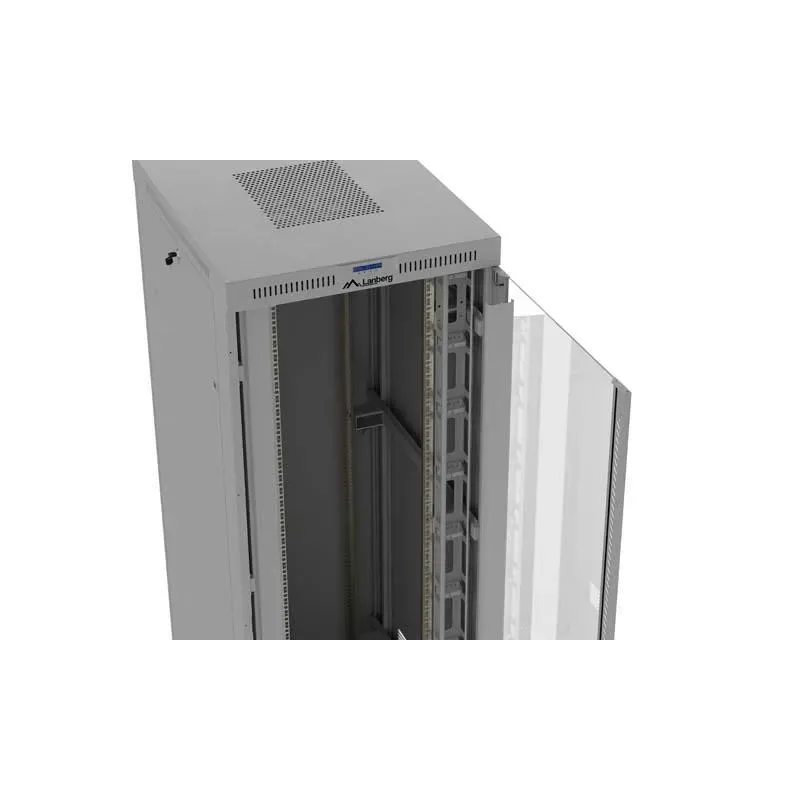 Szafa instalacyjna Rack stojąca 19" 47U 800x1000 szara Lanberg (flat pack)