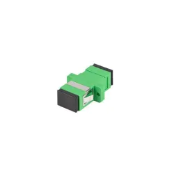Adapter światłowodowy Lanberg SM SC/APC simplex zaślepka czarna 25szt