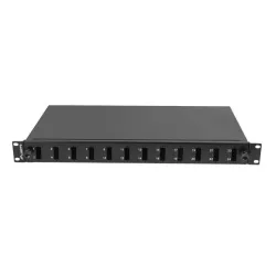 Przełącznica światłowodowa Lanberg 12xSC Duplex / 12xLC Quad Rack 19" 1U