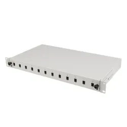 Przełącznica światłowodowa Lanberg 12xSC simplex / 12xLC duplex Rack 19" 1U