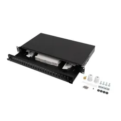 Przełącznica światłowodowa Lanberg 24xSC Simplex / 24xLC Duplex RACK 19" 1U