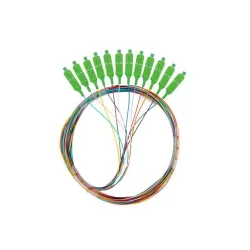 Pigtail światłowodowy Lanberg SM SC/APC SEMI TIGHT 9/125 G657A1 12X2M