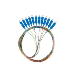 Pigtail światłowodowy Lanberg SM SC/UPC EASY STRIP 9/125 G657A1 12X2M