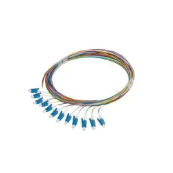 Pigtail światłowodowy Lanberg SM LC/UPC SEMI TIGHT 9/125 G657A1 12X2M