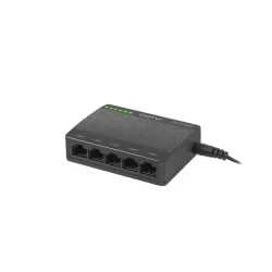 Switch niezarządzalny Lanberg DSP1-0105 5-Port 100Mb/s Desktop