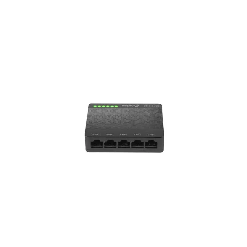 Switch niezarządzalny Lanberg DSP1-0105 5-Port 100Mb/s Desktop