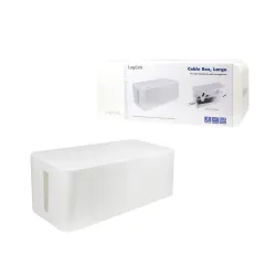 Organizer kabli LogiLink KAB0063 CableBox L, biały