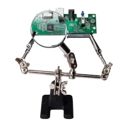 Uchwyt narzędziowy LogiLink WZ0034 "trzecia ręka" z lupą