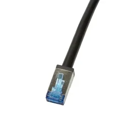 Patchcord LogiLink CQ7133S Cat.6A S/FTP PVC+PE 40m czarny | PartsPC.pl