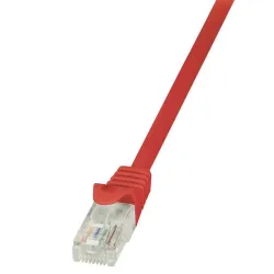 Patchcord LogiLink CP2064U CAT.6 U/UTP 3m, czerwony | PartsPC.pl