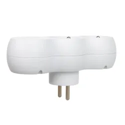 Gniazdko prądowe Maclean MCE339 E, rozgałęźnik z 2 gniazdami, 2x USB A/C,