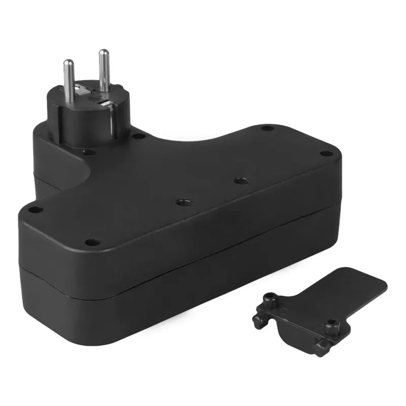 Gniazdko prądowe Maclean MCE224 E/B, poczwórne z | PartsPC.pl