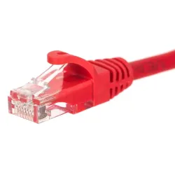Patchcord RJ45, Netrack osłonka zalewana, kat. 6 UTP, 1m | PartsPC.pl