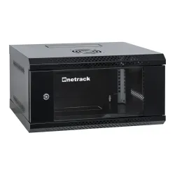 Szafa serwerowa wisząca RACK 19" 4U 400mm Netrack ECO-Line czarna