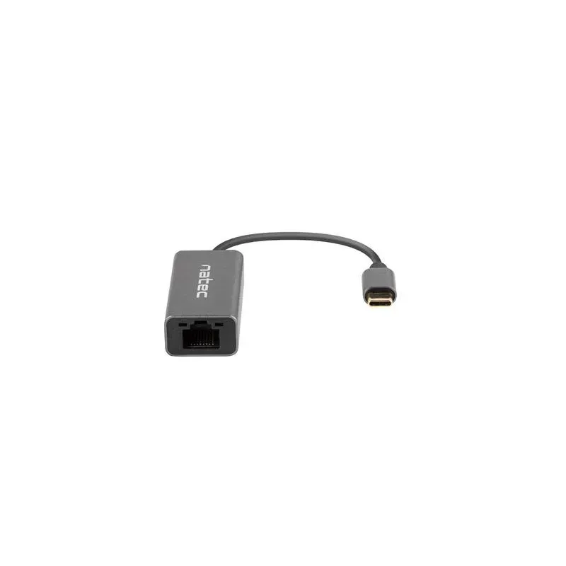 Karta sieciowa Natec Cricket USB-C 3.1 - RJ-45 1Gb na kablu