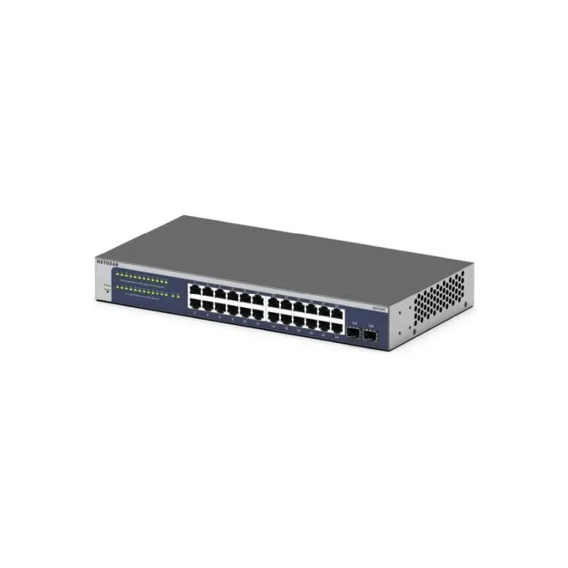 Switch zarządzalny Netgear GS724T-600EUS 24x1GbE 2xSFP