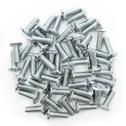 Zestaw montażowy Qoltec M16 do szaf RACK | 50szt. | PartsPC.pl