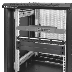 Panel zaślepiający Qoltec do szaf RACK 19" | 1U